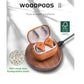 TWS Bluetooth Wooden Designed Earphones with USB Charging Case_4