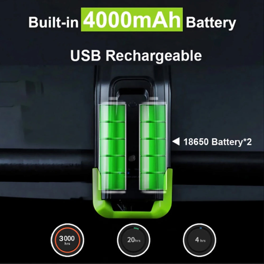 3-in-1 Bicycle Speedometer Rechargeable Bike Light- USB Charging_12