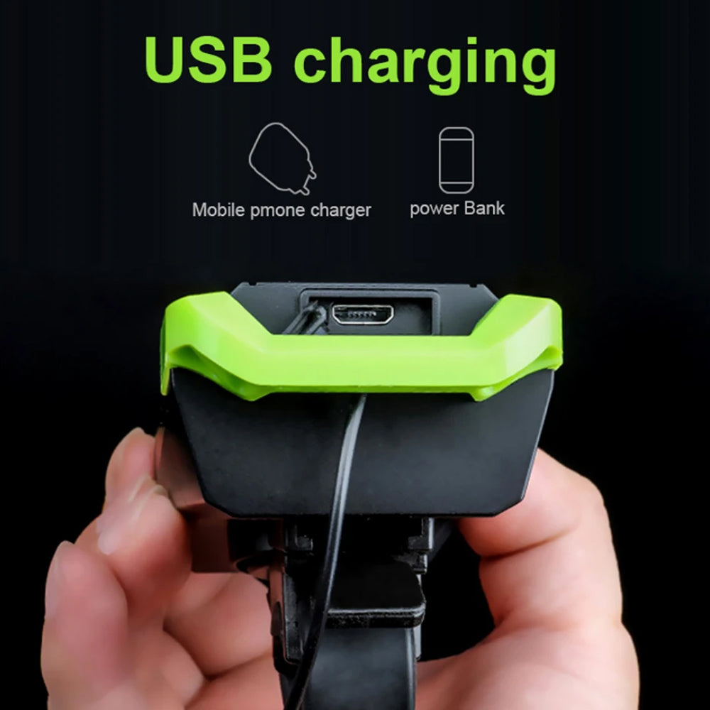 3-in-1 Bicycle Speedometer Rechargeable Bike Light- USB Charging_11