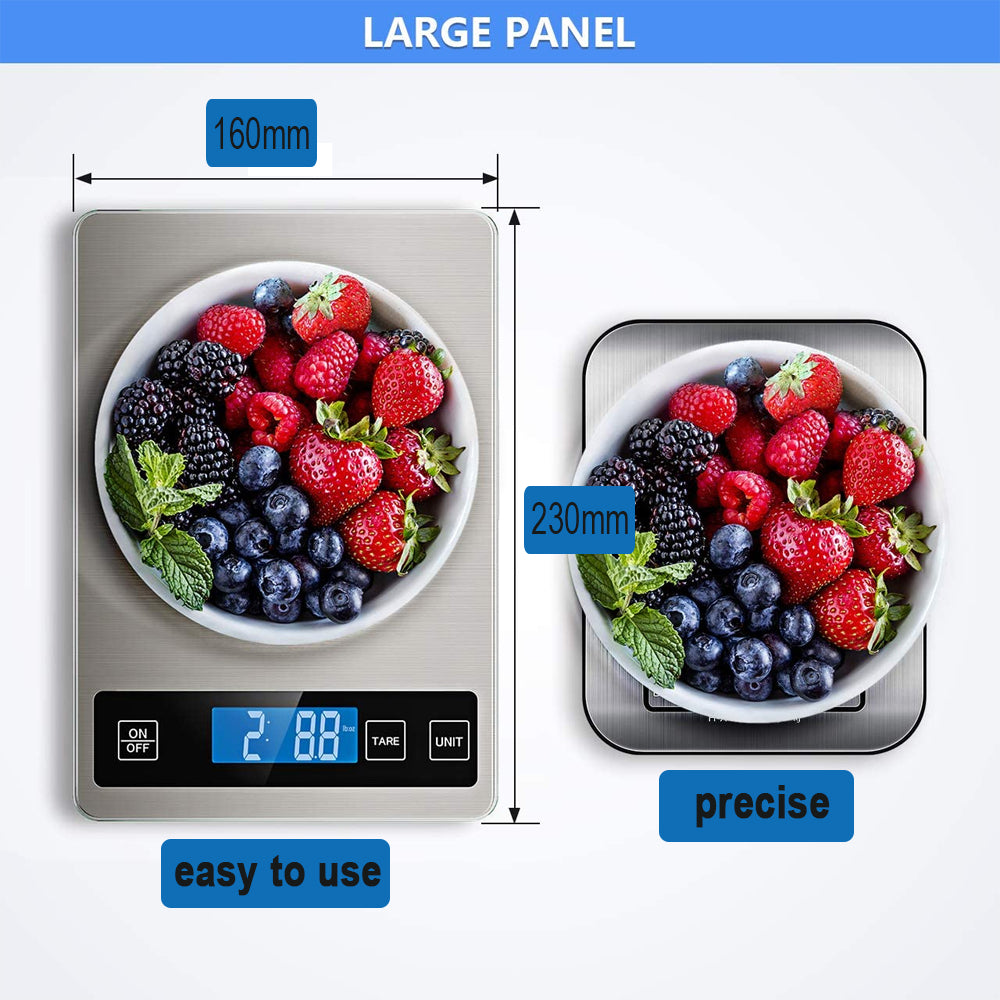 Battery Operated Stainless Steel Digital Kitchen Scale_4