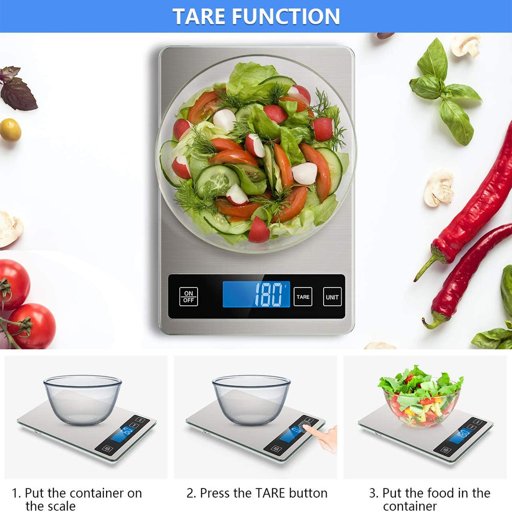 Battery Operated Stainless Steel Digital Kitchen Scale_7