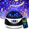 Load image into Gallery viewer, USB Plugged-in, Battery Powered Rotating Projector Night Light with Music_4
