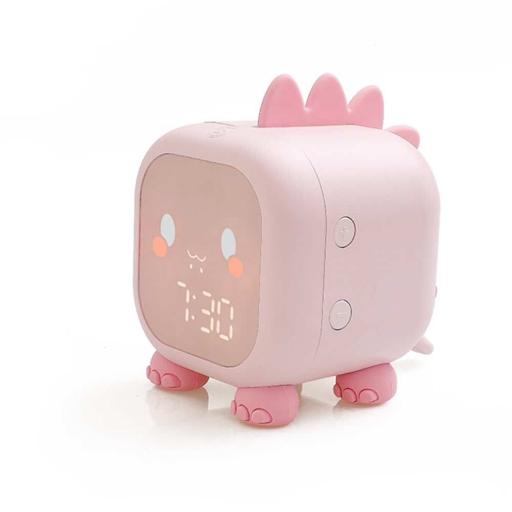 Sleep Training Digital Kid’s Dinosaur USB Rechargeable Alarm Clock_8