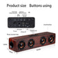 W8 Wooden Wireless Heavy Bass Speaker and Subwoofer- USB Charging_12