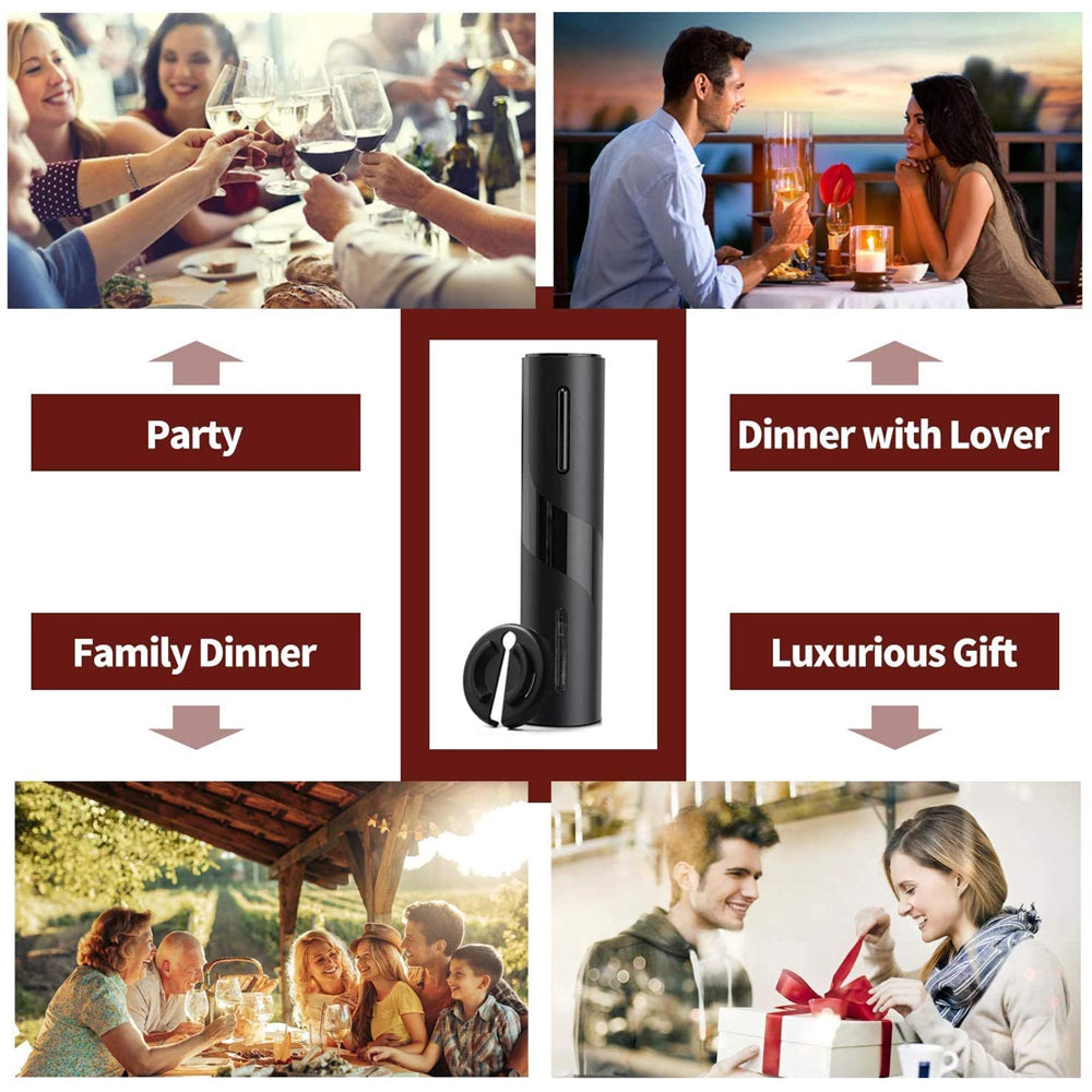 Battery Operated Electric Bottle and Wine Opener Automatic Corkscrew_14