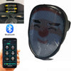 LED Face Transforming Luminous Face Mask for Parties- Battery Powered/USB Rechargeable_24