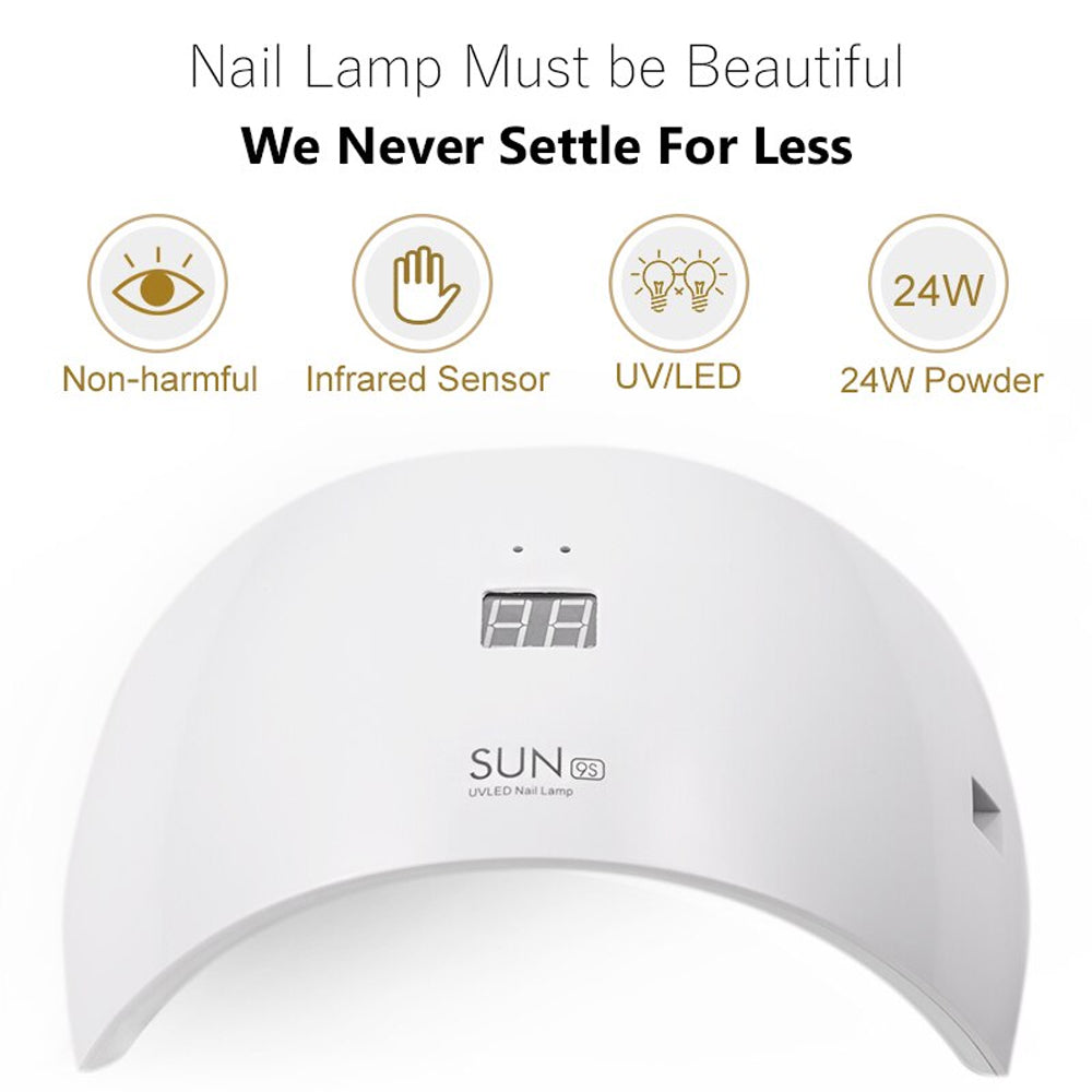 UV Induction Quick Drying Nail Lamp Phototherapy Machine- USB Powered_6
