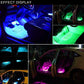USB/Car Plug Remote Controlled Car Interior LED Strip Light_13