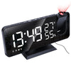 Load image into Gallery viewer, LED Big Screen Mirror Alarm Clock with Projection Display- USB Plugged in_0