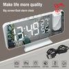 Load image into Gallery viewer, LED Big Screen Mirror Alarm Clock with Projection Display- USB Plugged in_14
