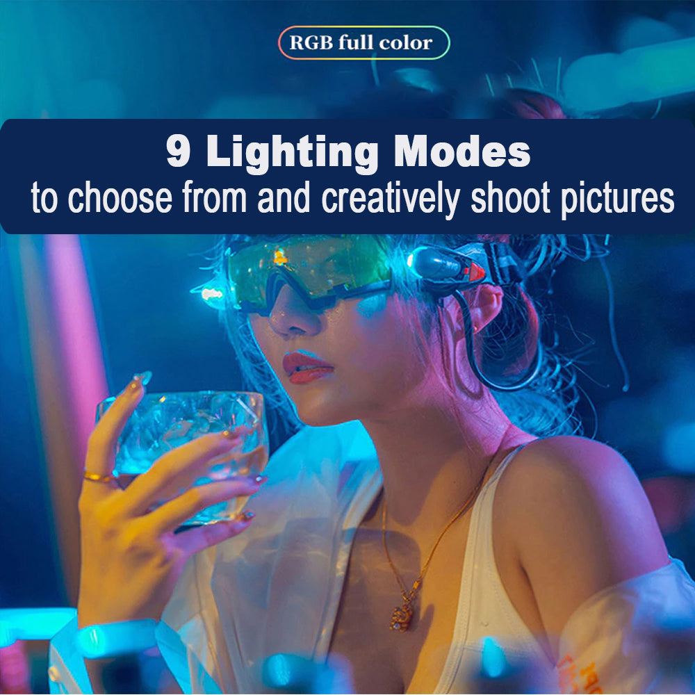Remote Controlled RGB Handheld LED Video Photography Light- USB Charging_13