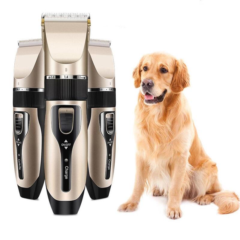 Pet Clippers Professional Electric Pet Hair Shaver- USB Rechargeable_0