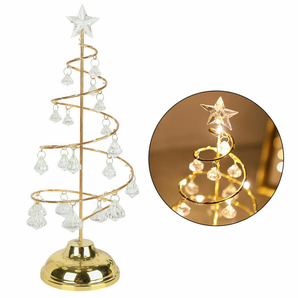 Battery Operated Christmas tree Table Lamp Display Stand_13