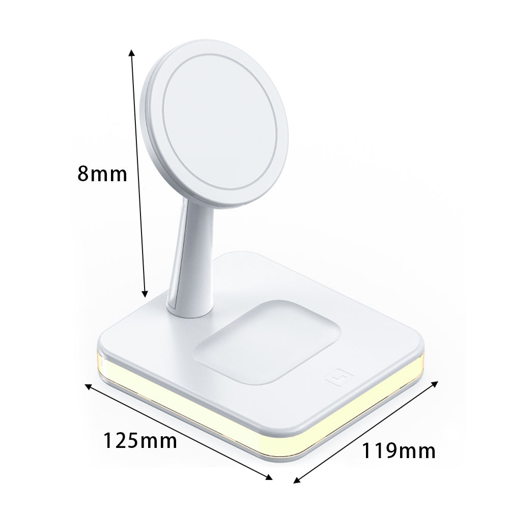 USB Interface Fast Charging 25W Magnetic Wireless Charger_3