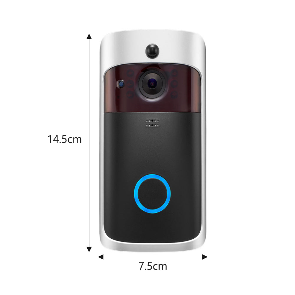Battery Operated HD Smart Wi-Fi Security Video Doorbell_6