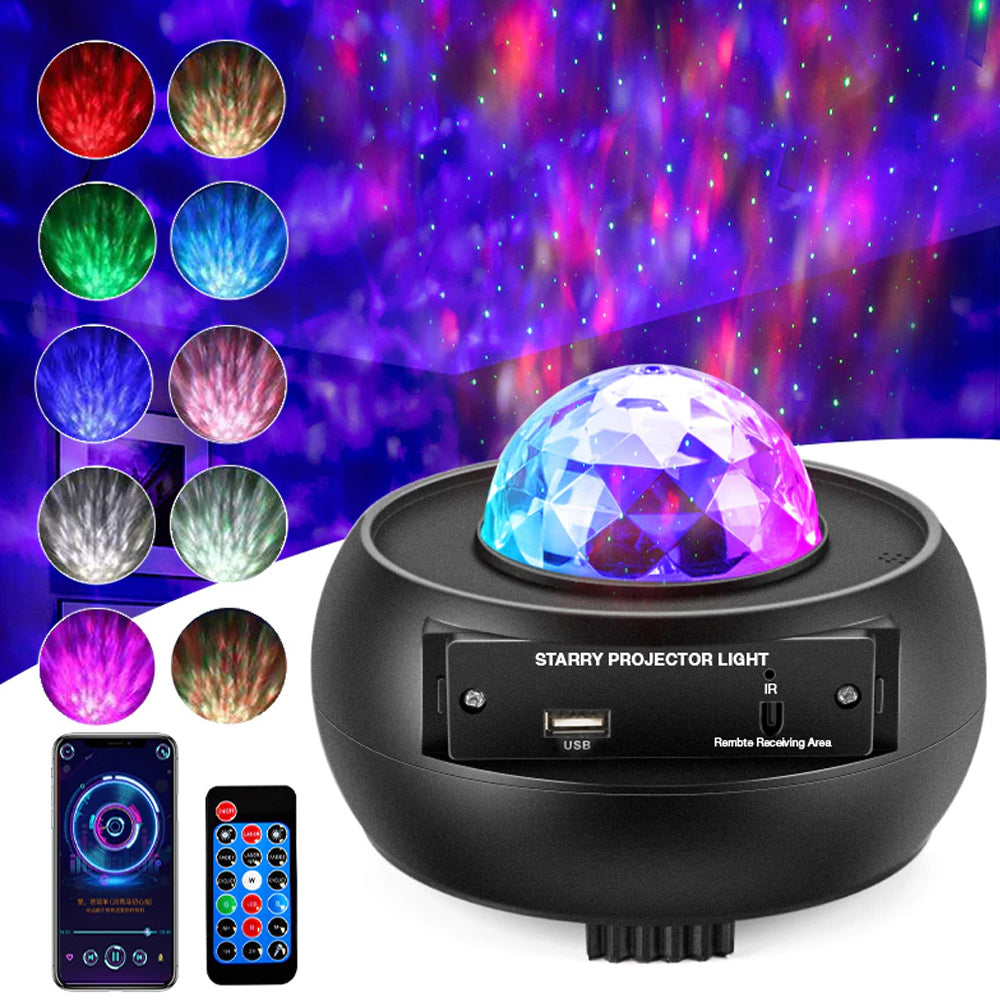 USB Interface Starry Night Sky Projection Lamp with Remote_0