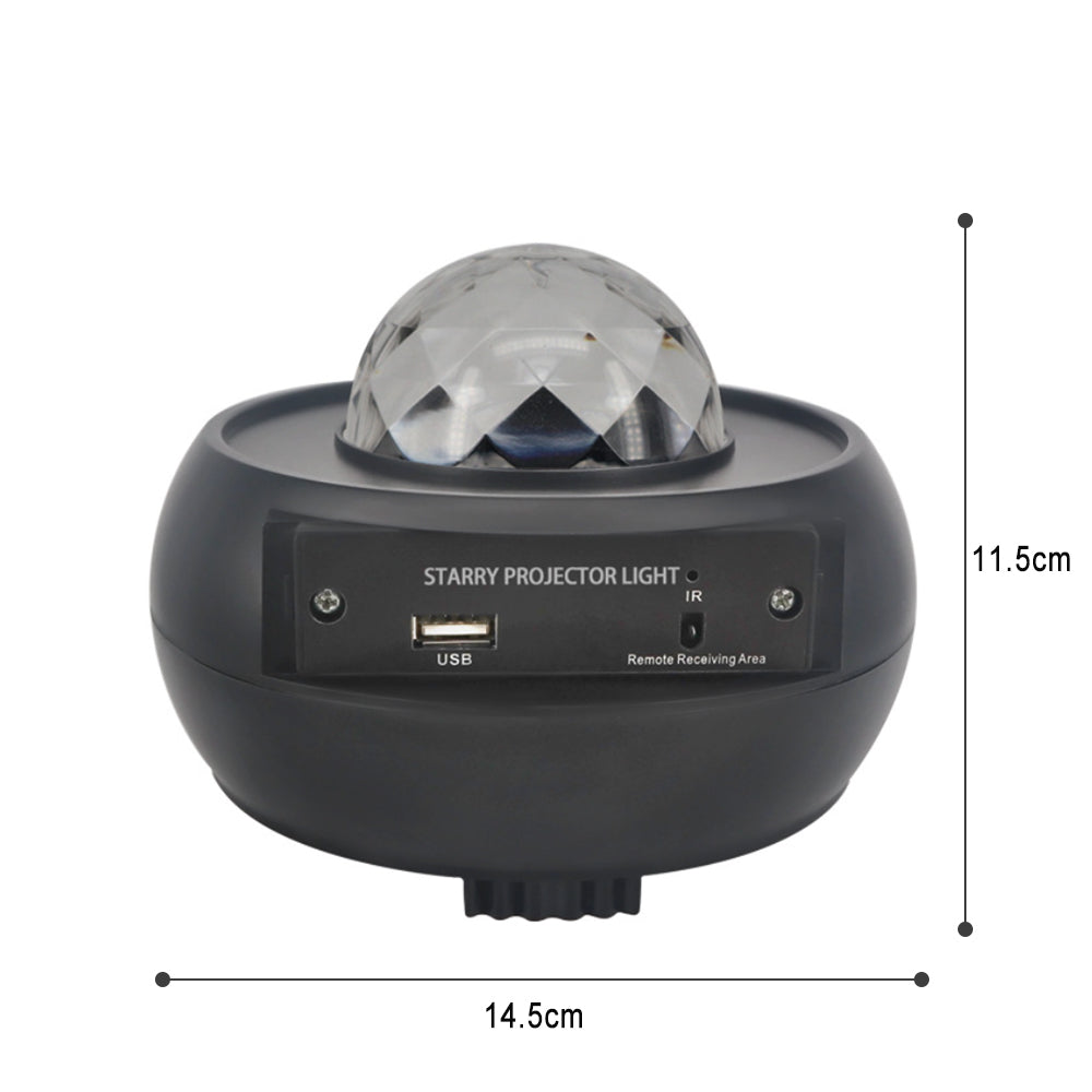 USB Interface Starry Night Sky Projection Lamp with Remote_3