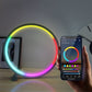 USB Powered RGB App Control Musical Atmosphere Circular Room Light_8
