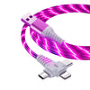 Load image into Gallery viewer, 3-in-1 LED Light Flowing Luminous Replacement Charging Cable_2