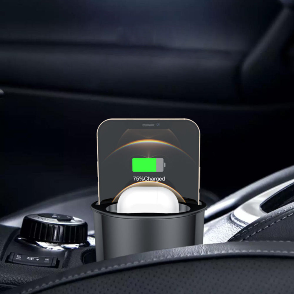 4 in 1 Multi-Functional Car Wireless Cup Charging Station_9