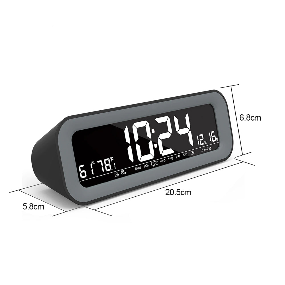 USB Interface Large Screen Digital Alarm Clock and Charger_6