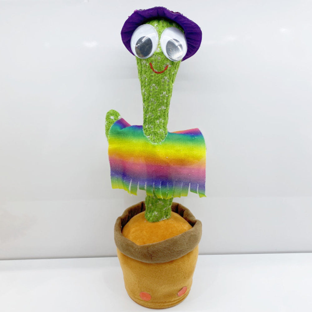 USB Charging Singing and Dancing Children’s Toy Cactus_3