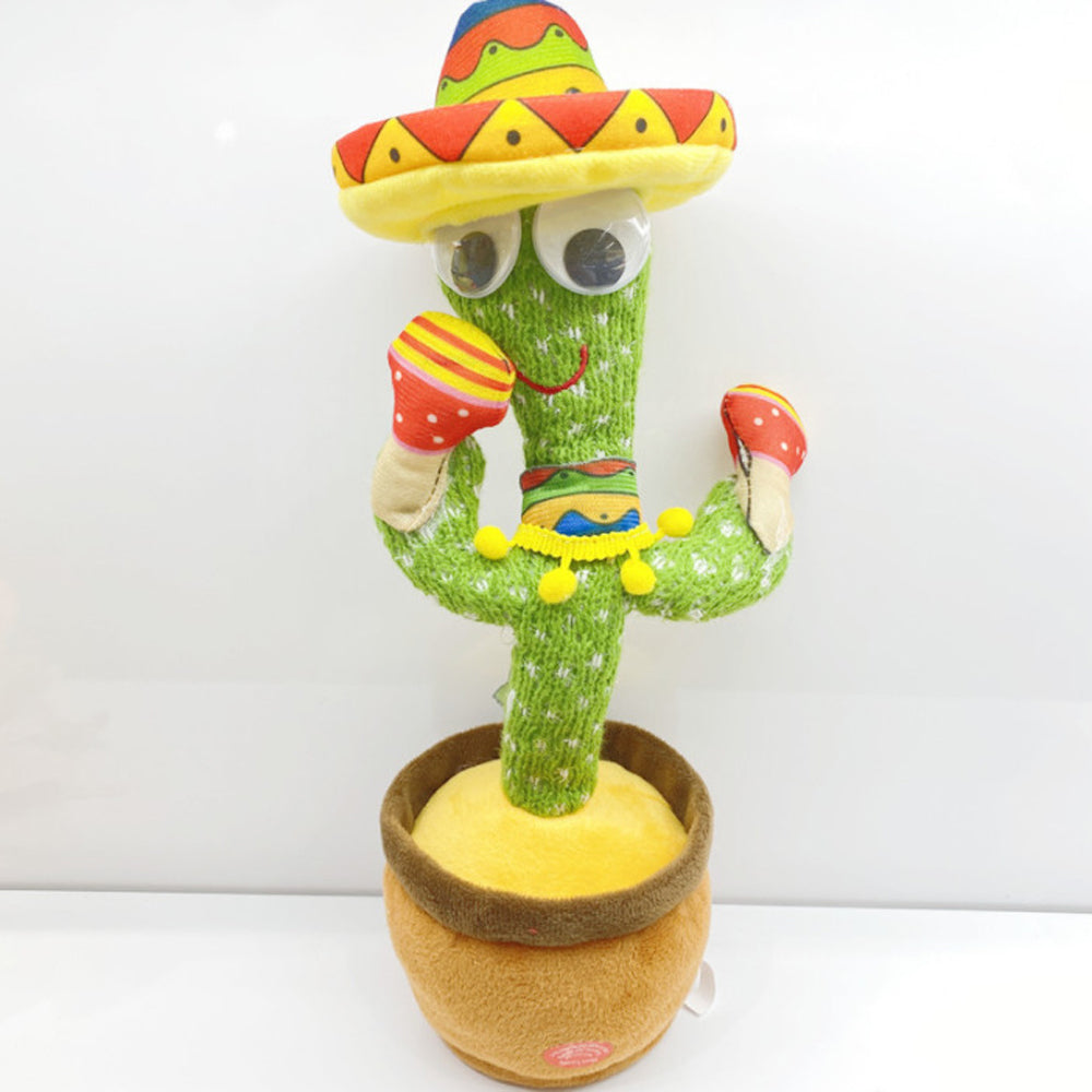 USB Charging Singing and Dancing Children’s Toy Cactus_4