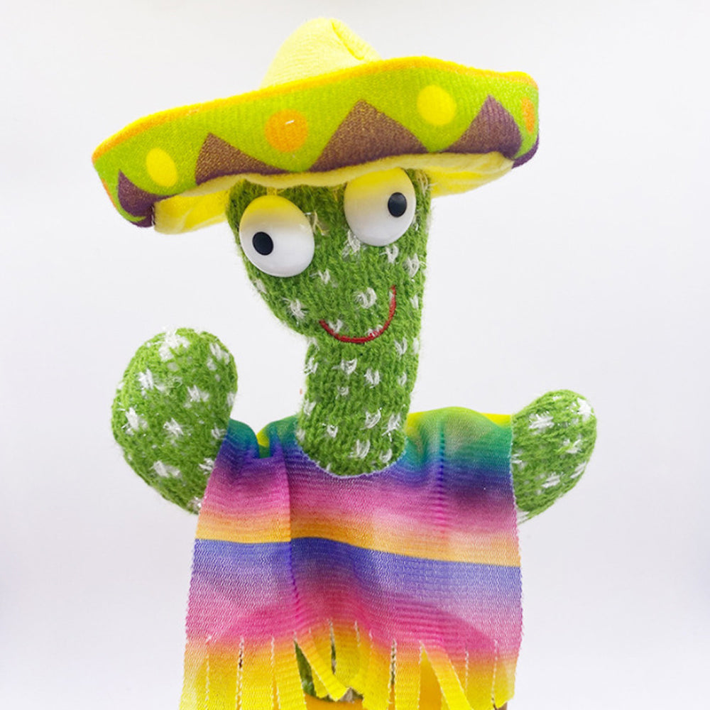 USB Charging Singing and Dancing Children’s Toy Cactus_5