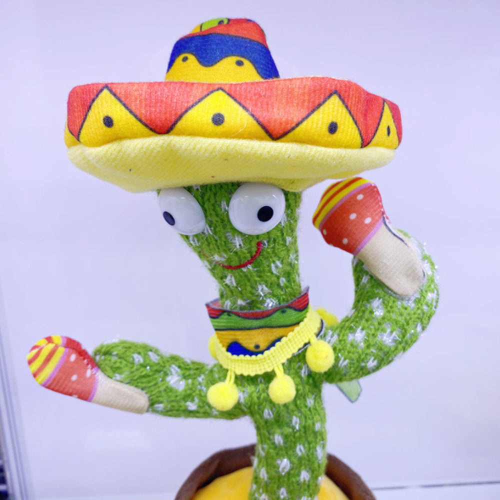 USB Charging Singing and Dancing Children’s Toy Cactus_6