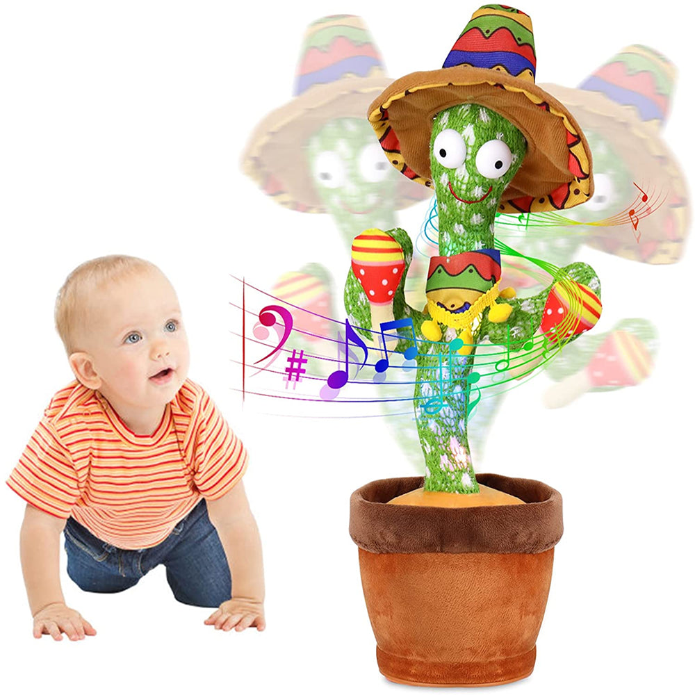 USB Charging Singing and Dancing Children’s Toy Cactus_17