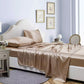 Set of 4 Ultra Soft Hotel Quality Luxury Silky Bed Sheets_10