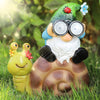 Load image into Gallery viewer, Solar Powered Outdoor Area Decorative Garden Gnome_2