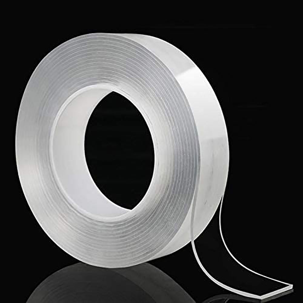 1M/2M/3M/5M Nano Magic Tape Double Sided Tape Transparent No Trace Reusable Waterproof Adhesive Tape Cleanable_14