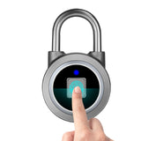 USB Charging Biometrics Fingerprint APP Support Padlock_0