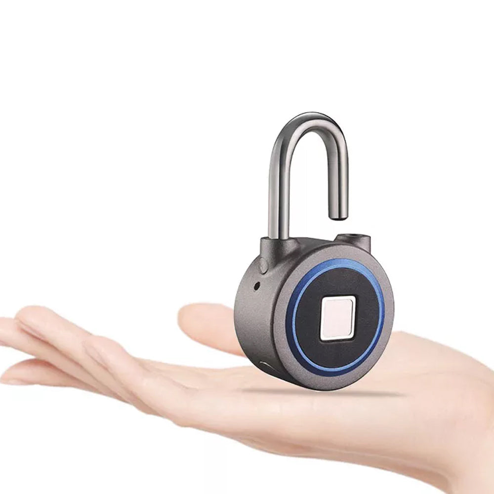 USB Charging Biometrics Fingerprint APP Support Padlock_5