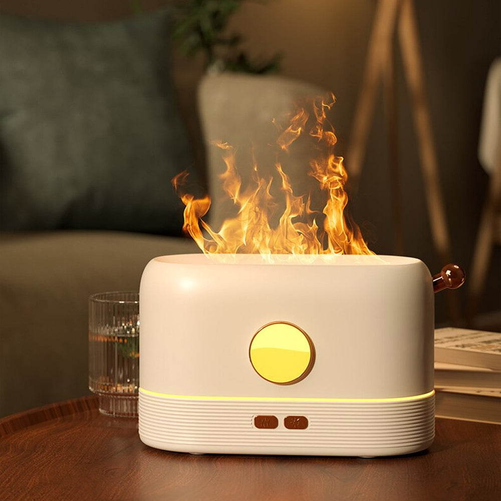 USB Interface Flame Simulation Essential Oil Diffuser Humidifier_2