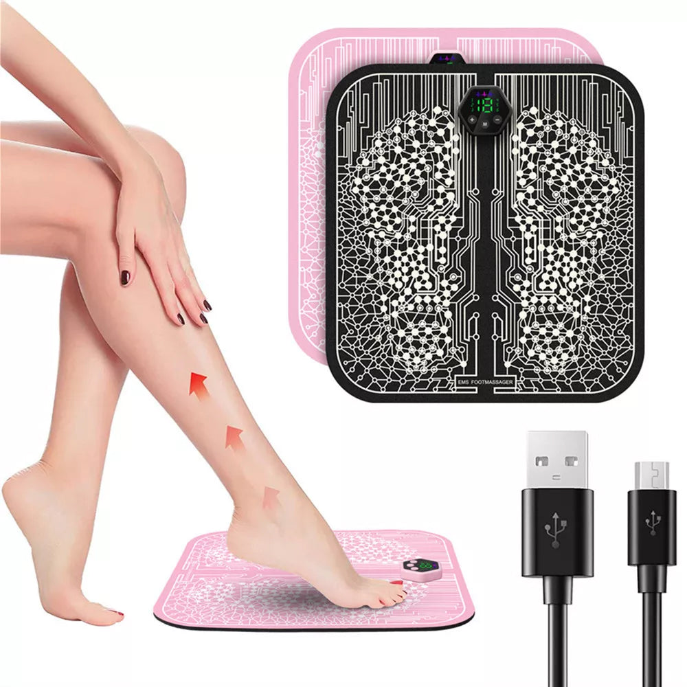 6-in-1 USB Rechargeable Reflexology EMS Foot Massager_2