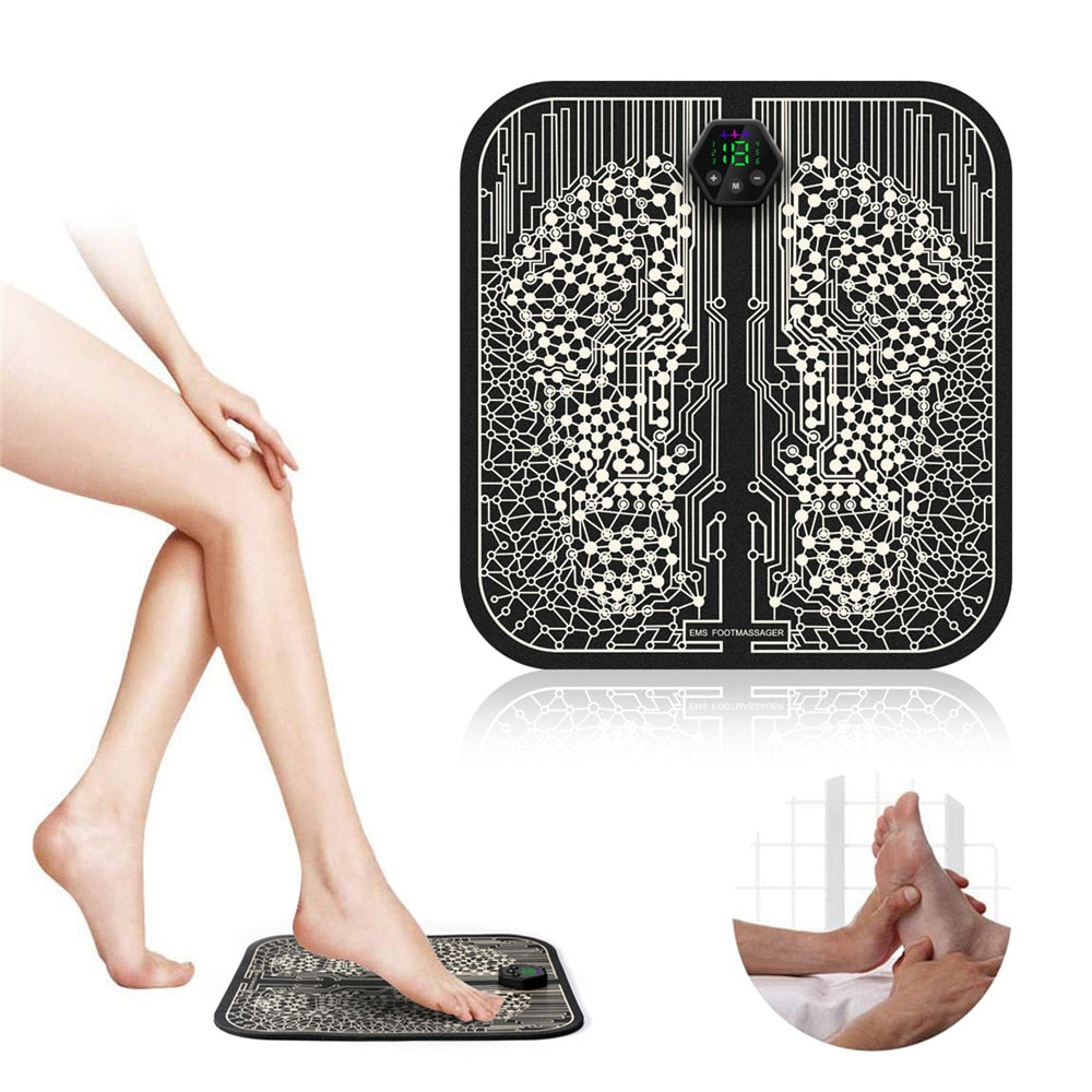 6-in-1 USB Rechargeable Reflexology EMS Foot Massager_8