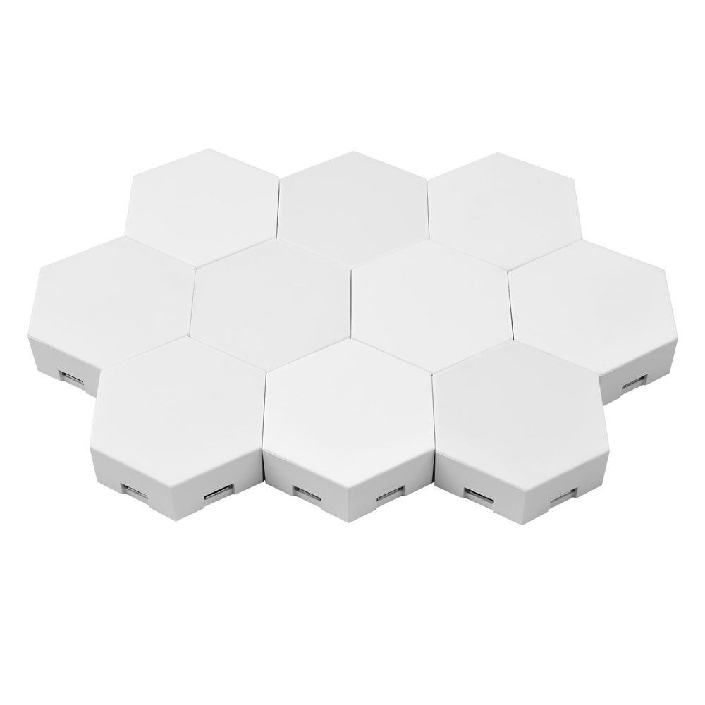 LED Hexagonal Board Voice-Activated Induction Night Light-USB Rechargable_12