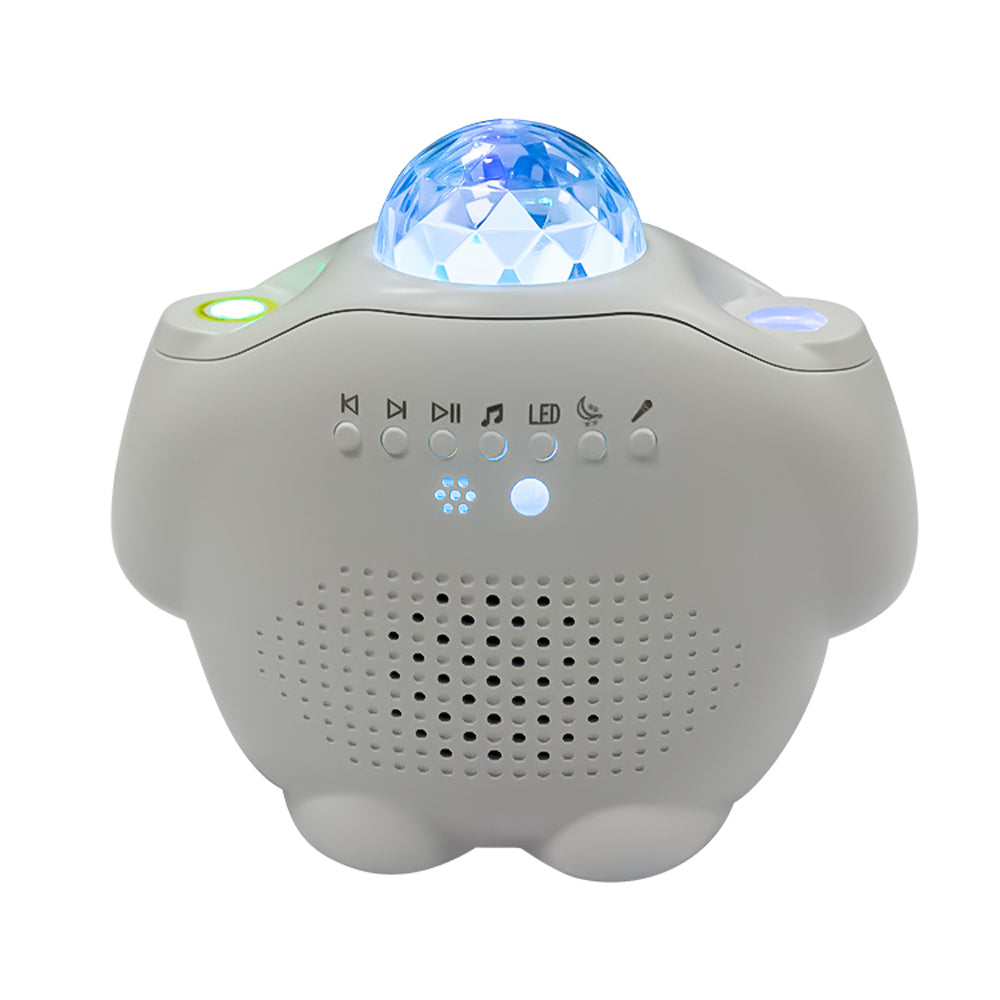 4 in 1 LED Galaxy Night Light Projector and BT Speaker-USB Rechargable_1