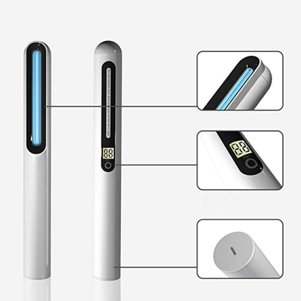 USB Charging Powerful UVC Light Handheld Sanitizer Wand-USB Rechargable_6