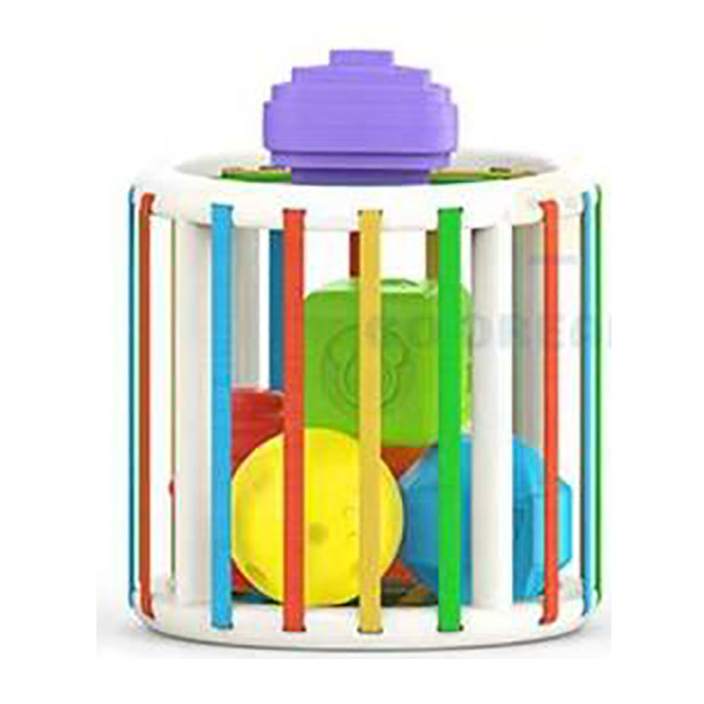 Colorful Shape Blocks Sorting Game Baby Montessori Educational Toy_1