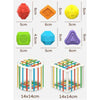 Load image into Gallery viewer, Colorful Shape Blocks Sorting Game Baby Montessori Educational Toy_11