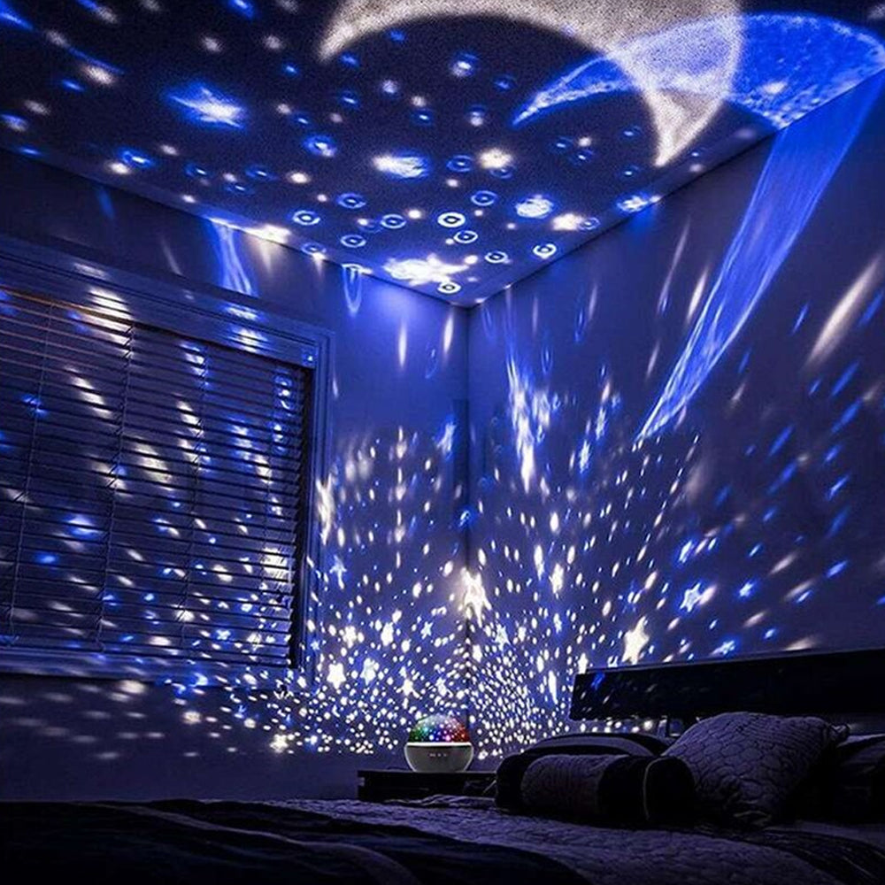 LED Night Light Galaxy Projector Star Lamp- USB Powered_7