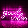 Load image into Gallery viewer, New Backplane Neon Good Vibes Lighting Pendant-USB Plugged-in_4