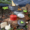 Load image into Gallery viewer, 9-pcs Portable Camping and Outdoor Picnic Cooking Pots_8