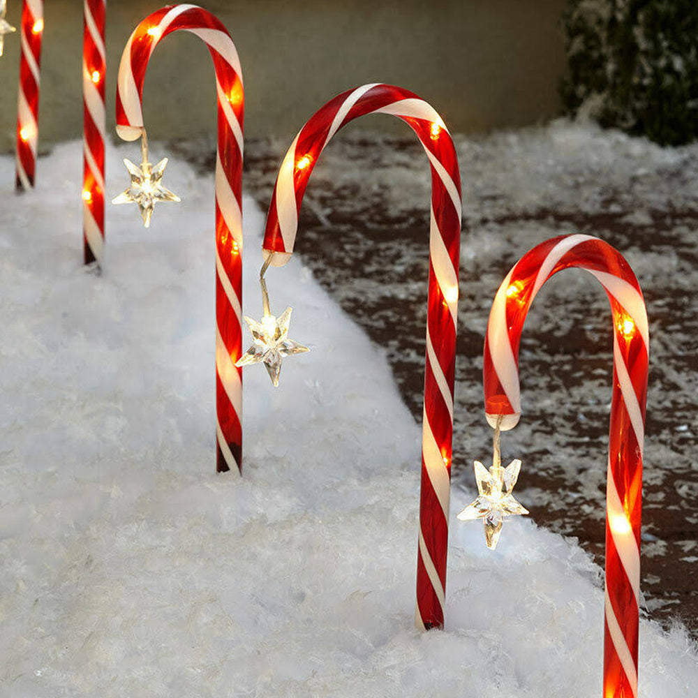 Solar Powered Outdoor Holiday Christmas Pathway Lights_8