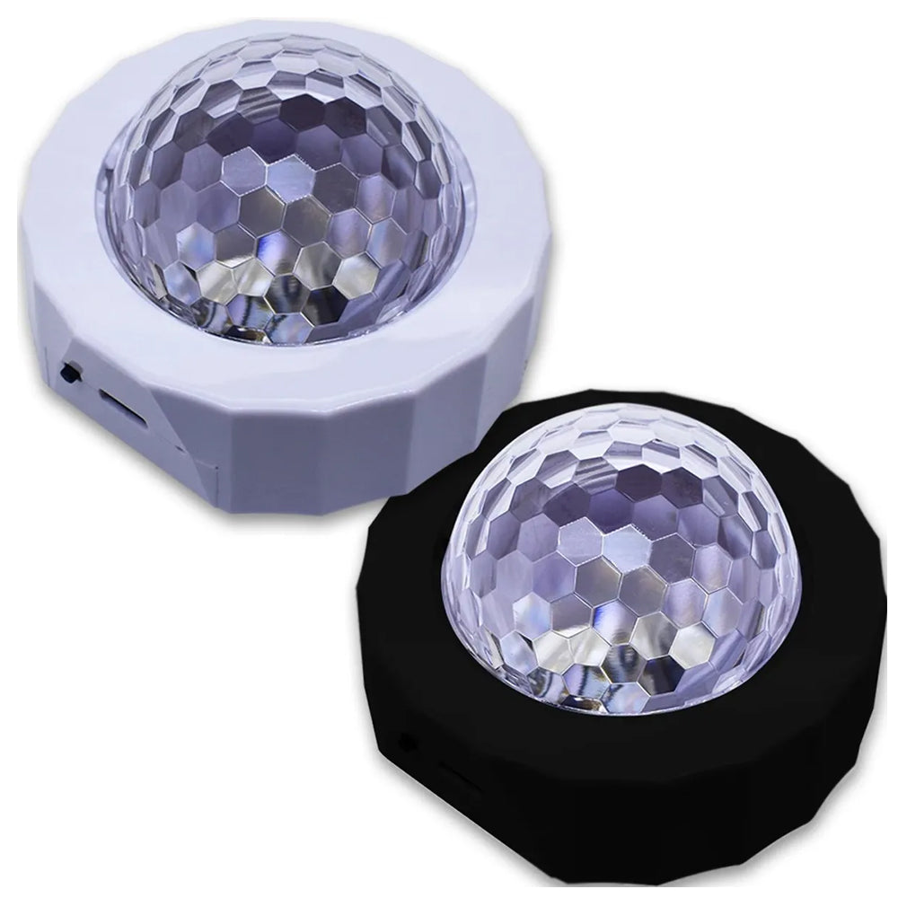USB Rechargeable LED Crystal Magic Ball Stage Lights_1