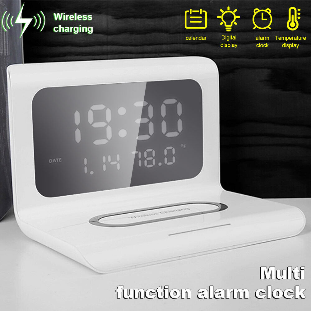 2-in-1 Multifunctional Digital Night Clock and Fast Charging Wireless Charger_7