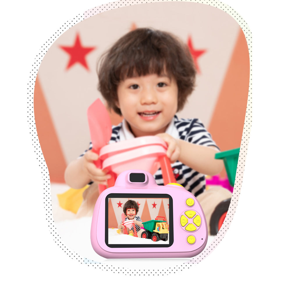 Type C Charging Mini SLR Children’s Toy Camera with LED_6